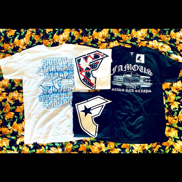 Men’s Famous Stars & Straps Bundle Of Shirts - Picture 1 of 2